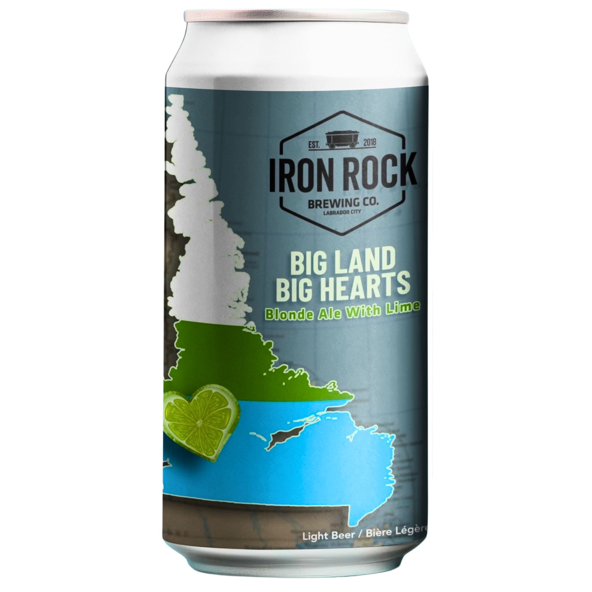 Big Land Big Hearts Blonde Ale with Lime