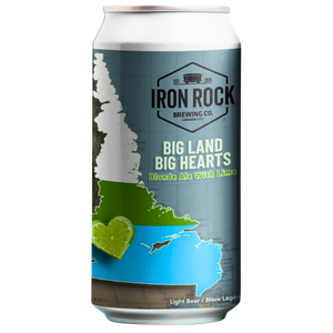 Big Land Big Hearts Blonde Ale with Lime