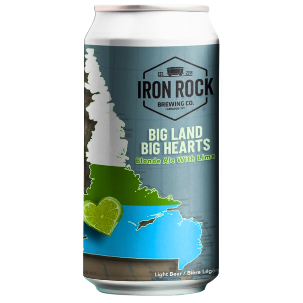 Big Land Big Hearts Blonde Ale with Lime
