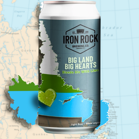 Big Land Big Hearts Blonde Ale with Lime